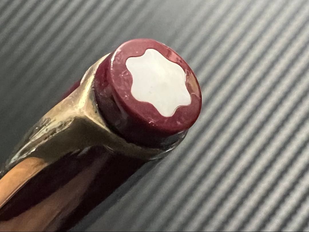 モンブラン マイスターシュテュック 14 万年筆 ボルドー EF 極細字