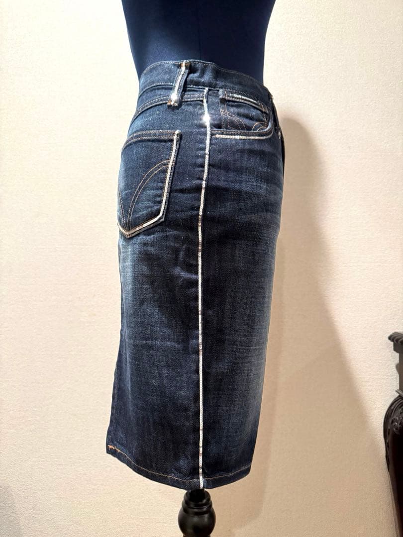 DOLCE＆GABBANA D&G 38/24 デニムスカート✨