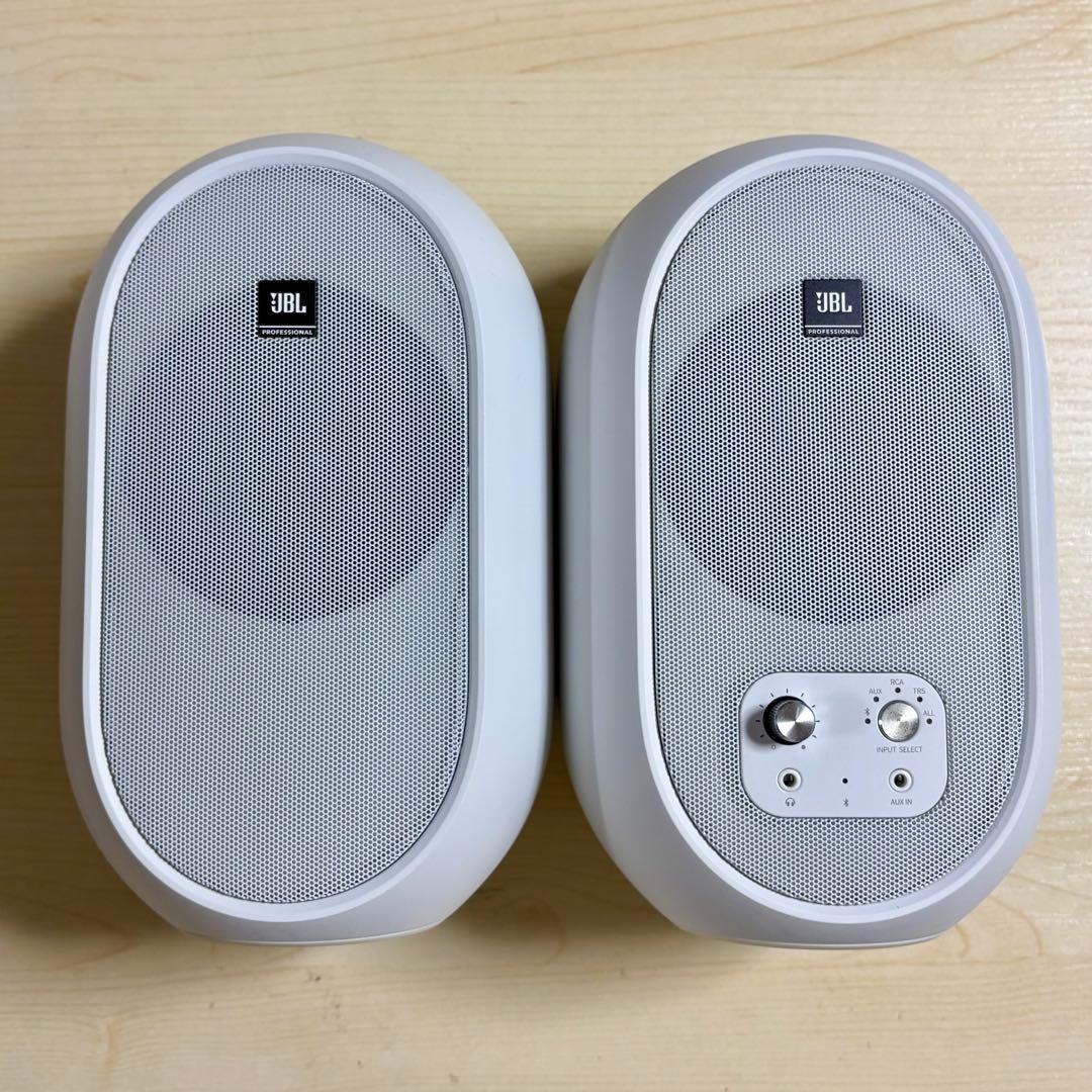 JBL 104-BTW 小型デスクトップ Bluetoothスピーカー ホワイト