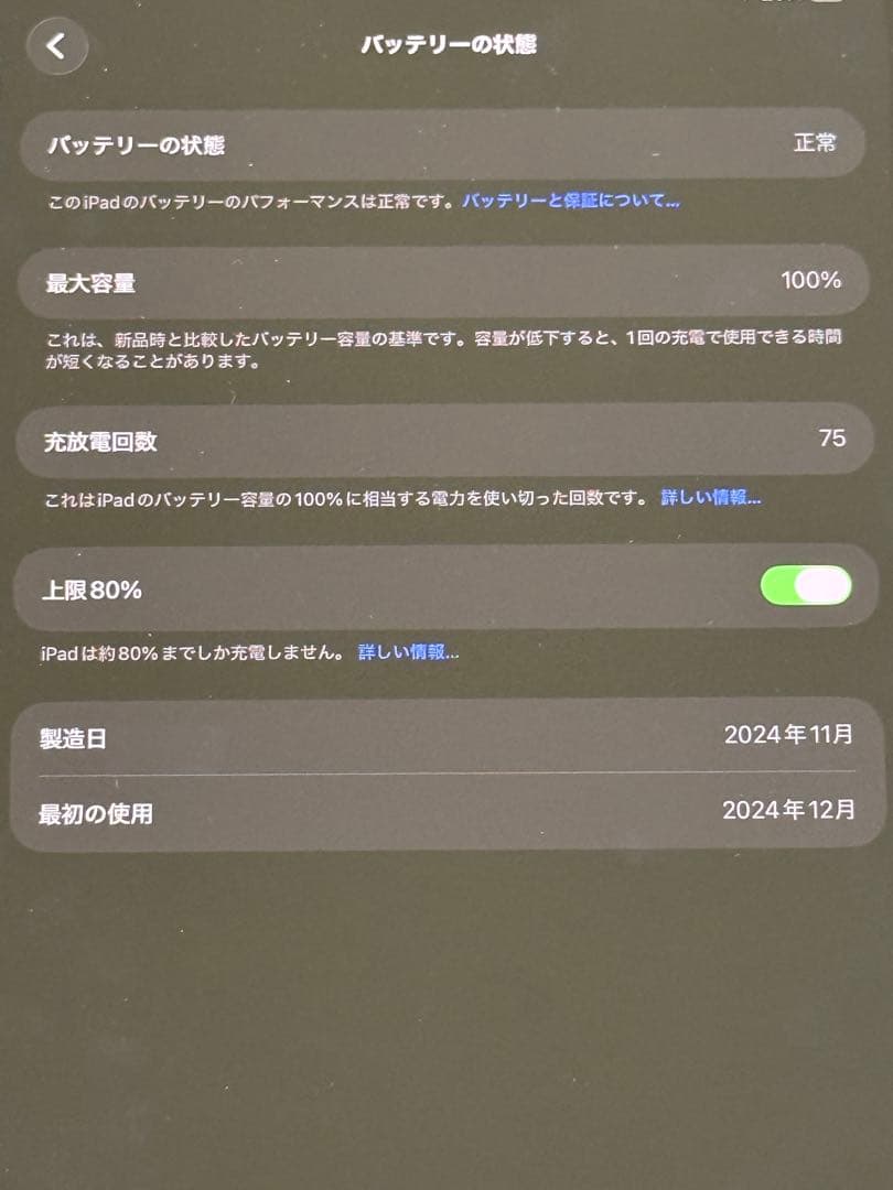 Apple iPad Pro M4 11インチスペースグレー 本体