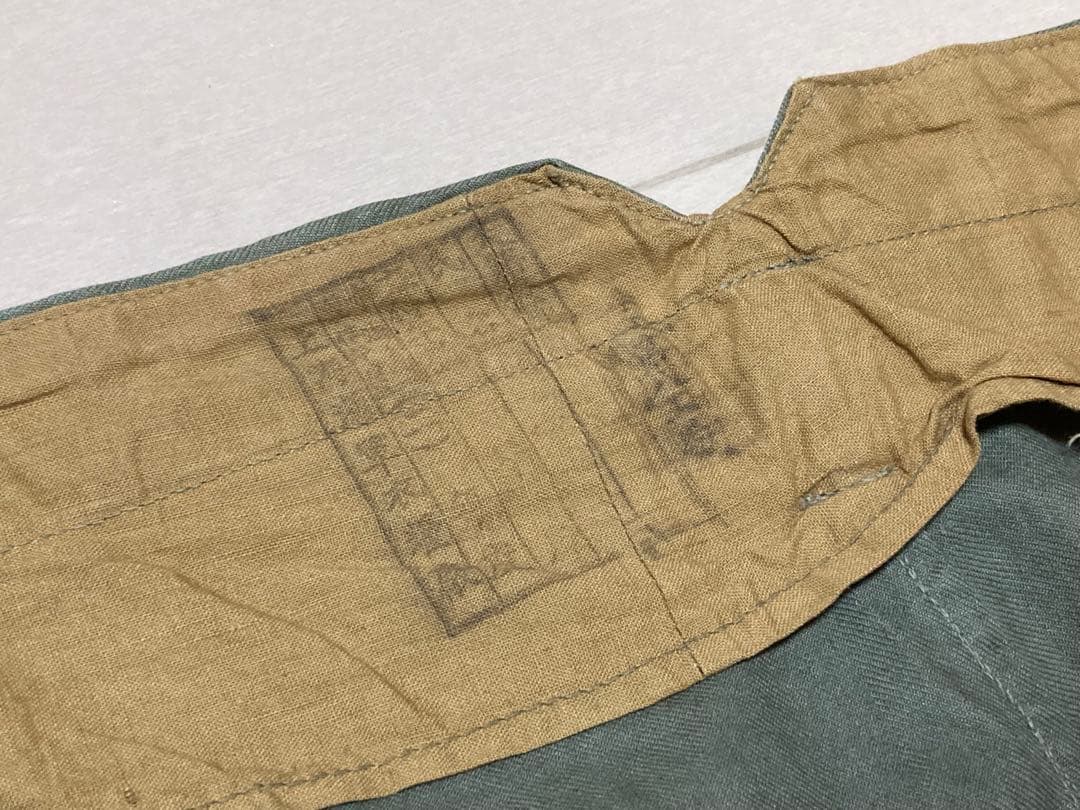 実物　日本海軍　第三種軍装　ズボン　上海衣糧廠