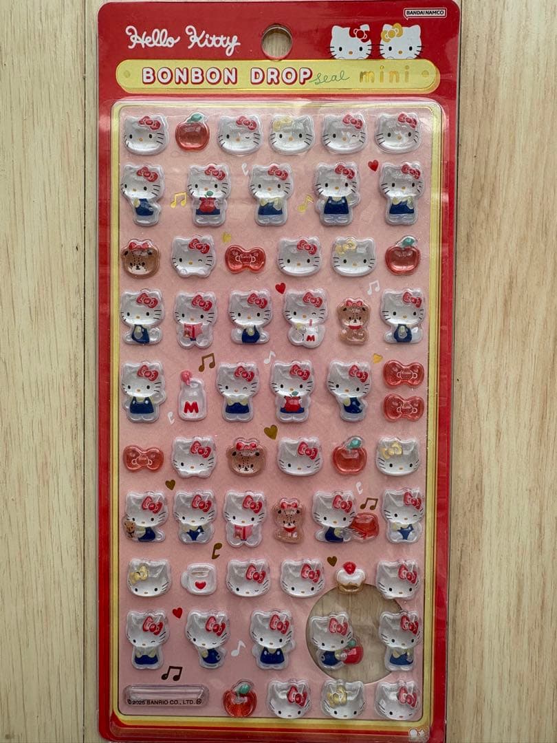 【正規品】 サンリオ ボンボンドロップシール ミニ mini 8種 新品未使用