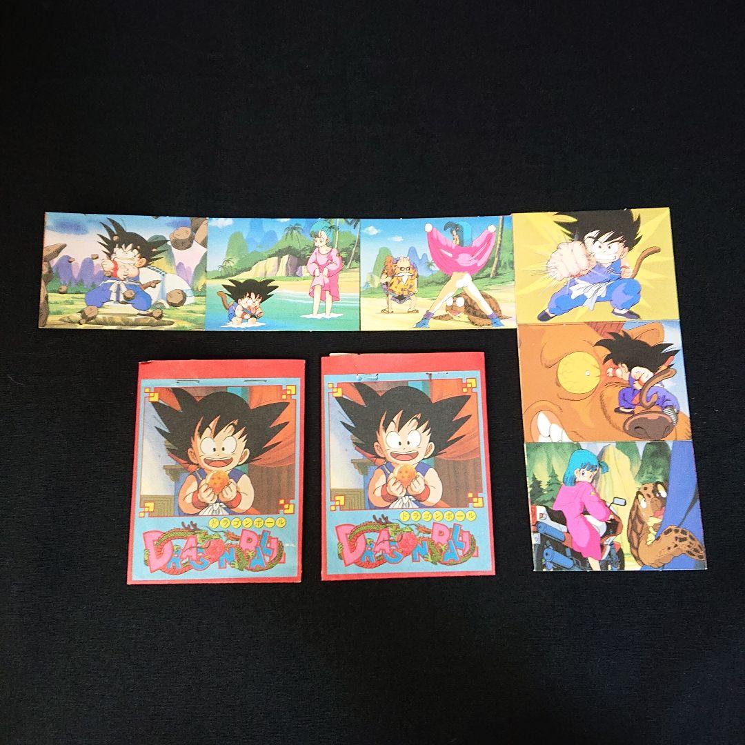 ドラゴンボール カードダス 山勝 シール ステッカー ブルマ カード
