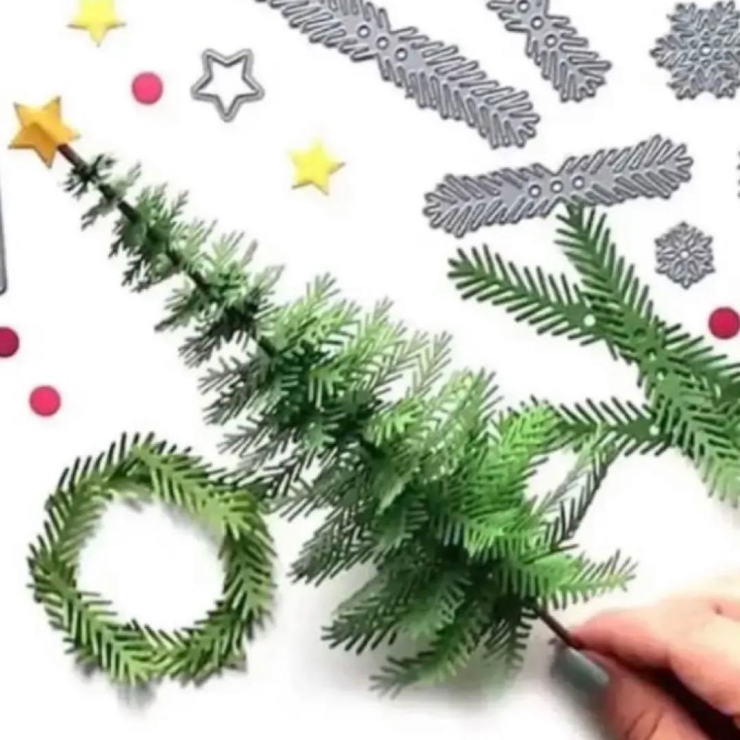 dsx002 クリスマスツリー カッティングダイ