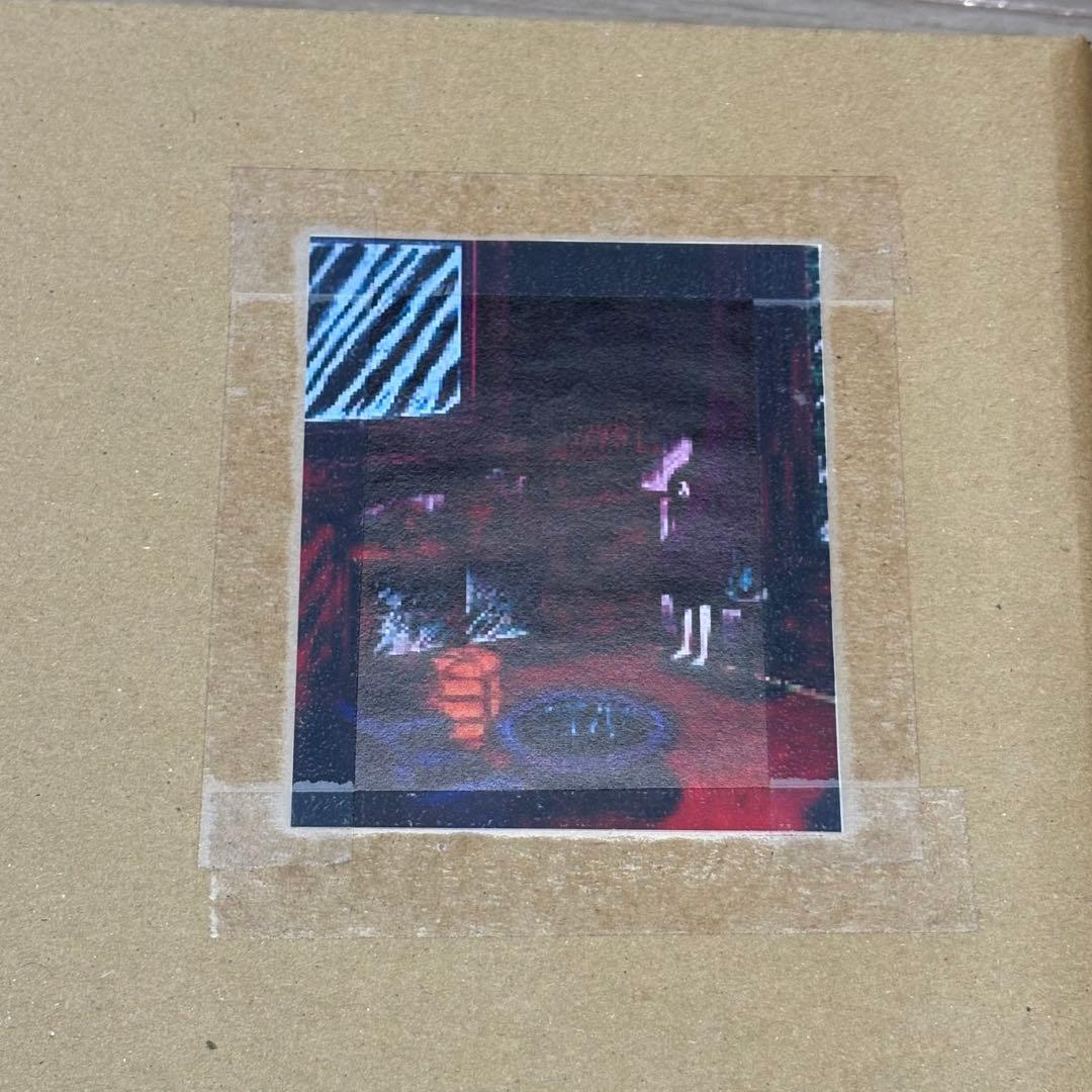 楳図かずお直筆サイン入り絵画 「屋敷」おろち