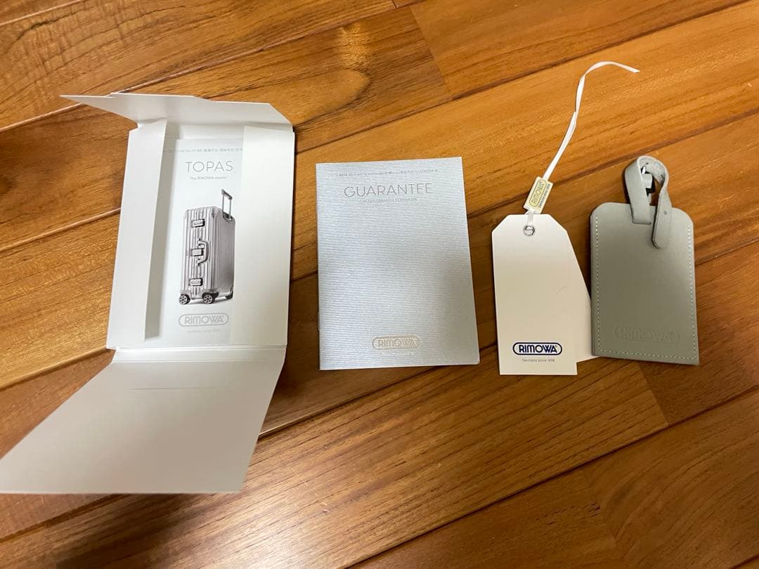 美品　RIMOWA リモワ トパーズ 85L スーツケース TOPAS 4輪