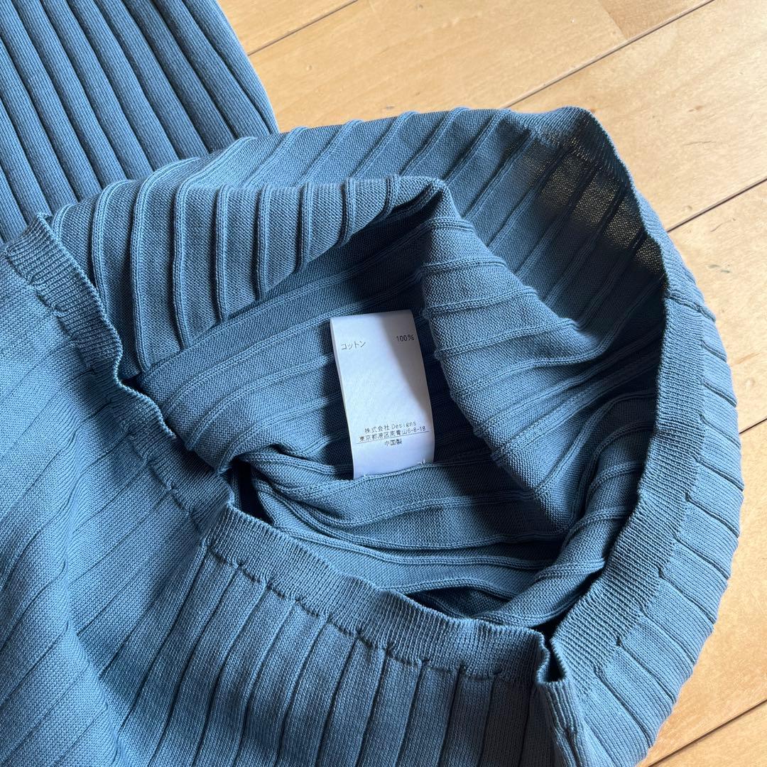 のんた BLAMINK 新品タグ有 コットン リブ タンクトップ