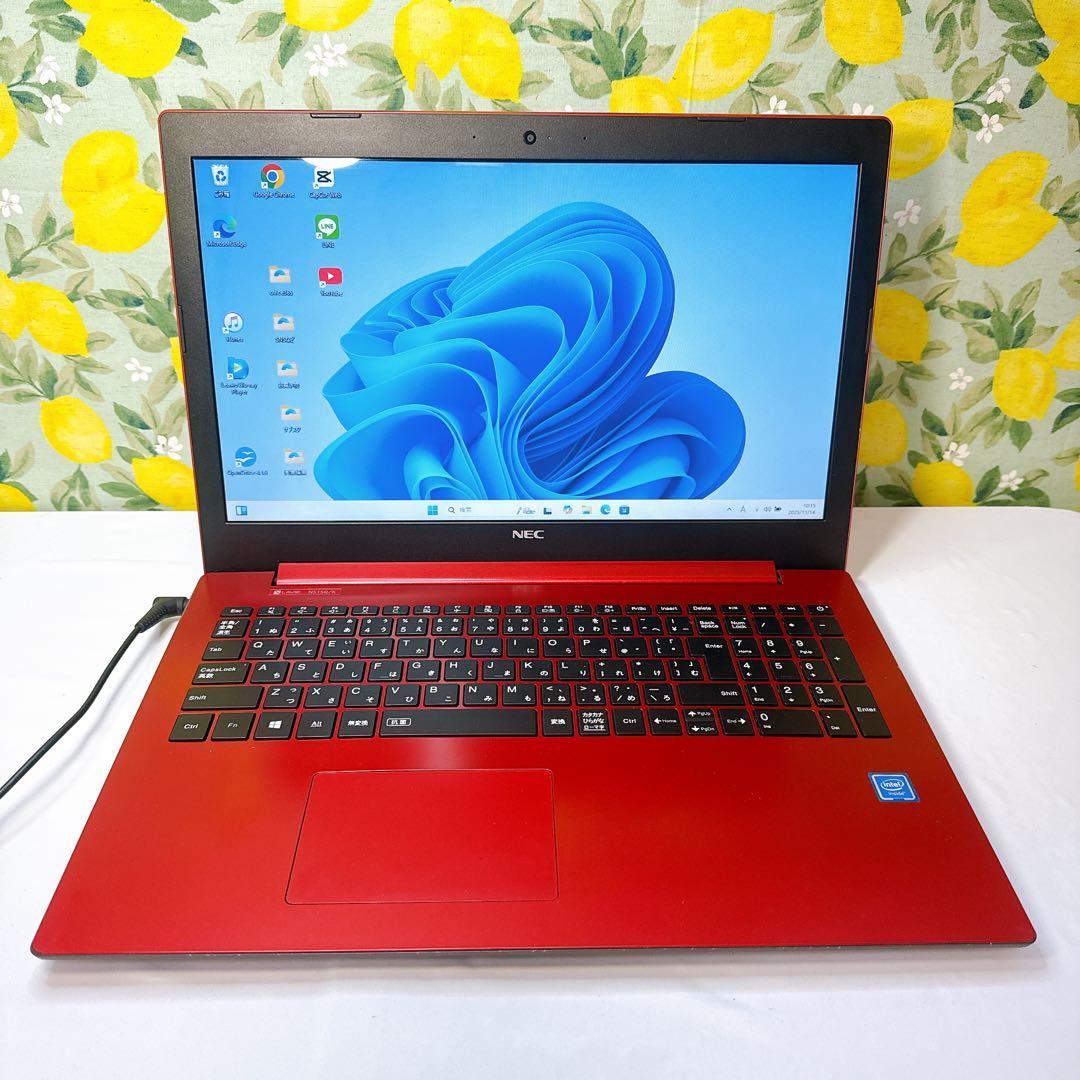 薄型美品❤️マット目な天板が可愛い✨ネットや事務にすぐ使える！設定済み❤️