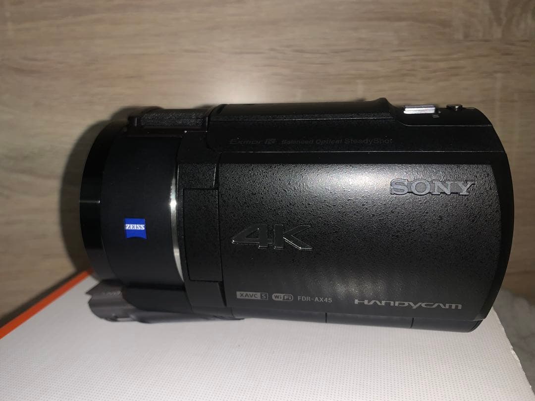 三脚なし　SONY 4K ハンディカム FDR-AX45A