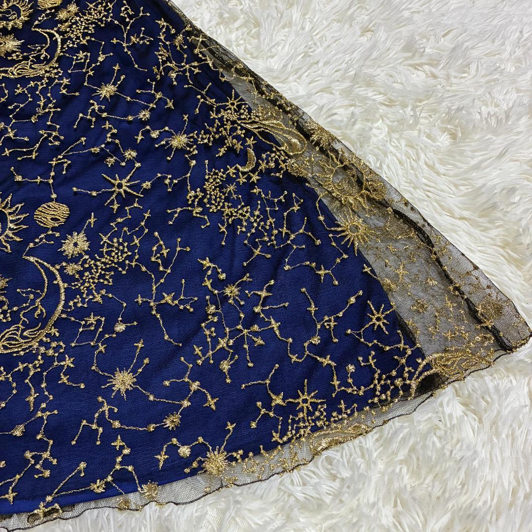 【美品】タダシショージ　TADASHI SHOJI カクテルドレス　Mサイズ