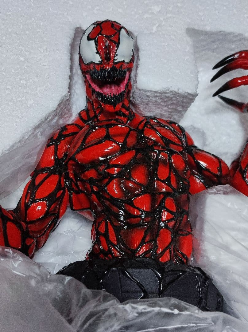 ジェントルジャイアント マーベル カーネイジ スパイダーマン ベノム ミニバスト