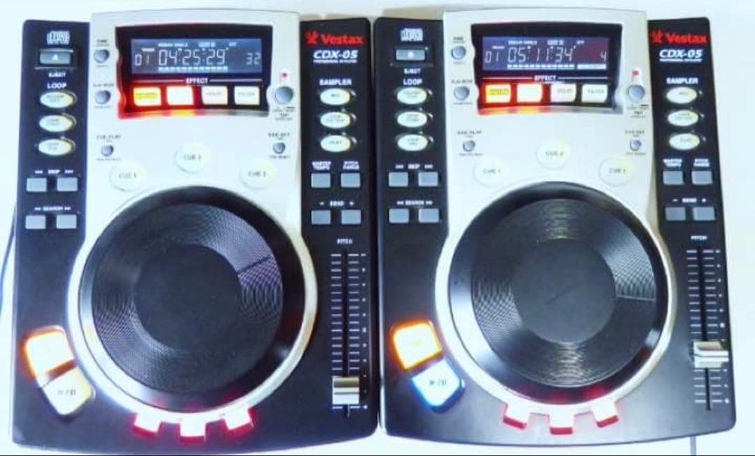 Vestax CDX-05 & VMC-002XL DJ機材セット