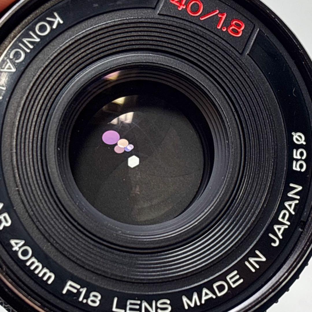 Konica AR 40mm f1.8 単焦点 パンケーキレンズ