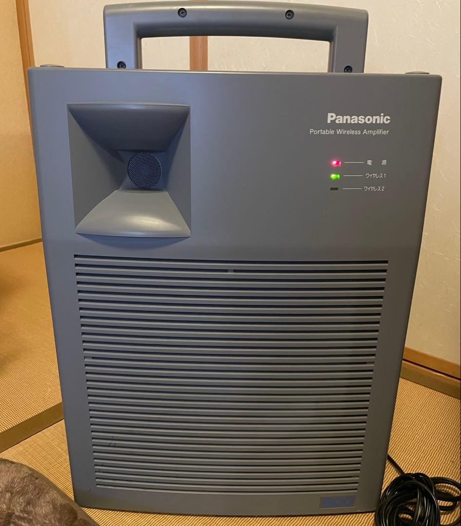 Panasonic WX-281C ワイヤレスアンプ マイク2本セット