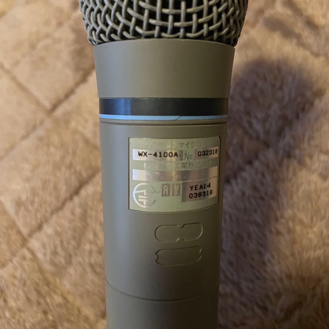 Panasonic WX-281C ワイヤレスアンプ マイク2本セット