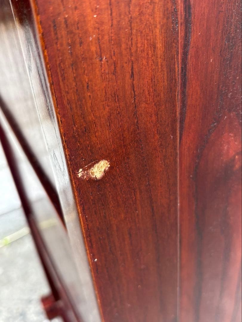 赤*こ様 木製　棚　和風　レトロ　アンティーク　キャビネット　茶棚　戸棚　民芸家