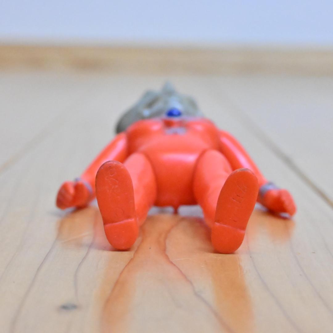 【ソフビ】ウルトラマンレオ・タカトク製・ミドル15cm・フィギュア(昭和レトロ)