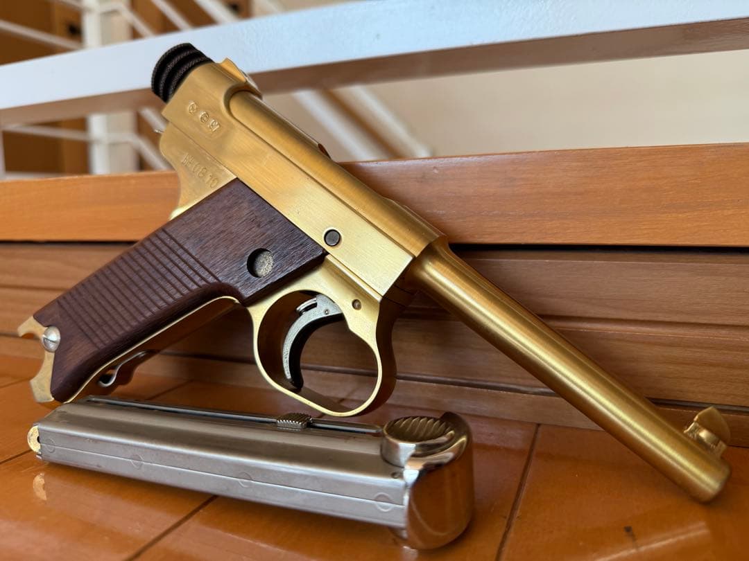 ハドソン 南部14年式 N3 後期型 ウッドグリップ SMG 金属 モデルガン