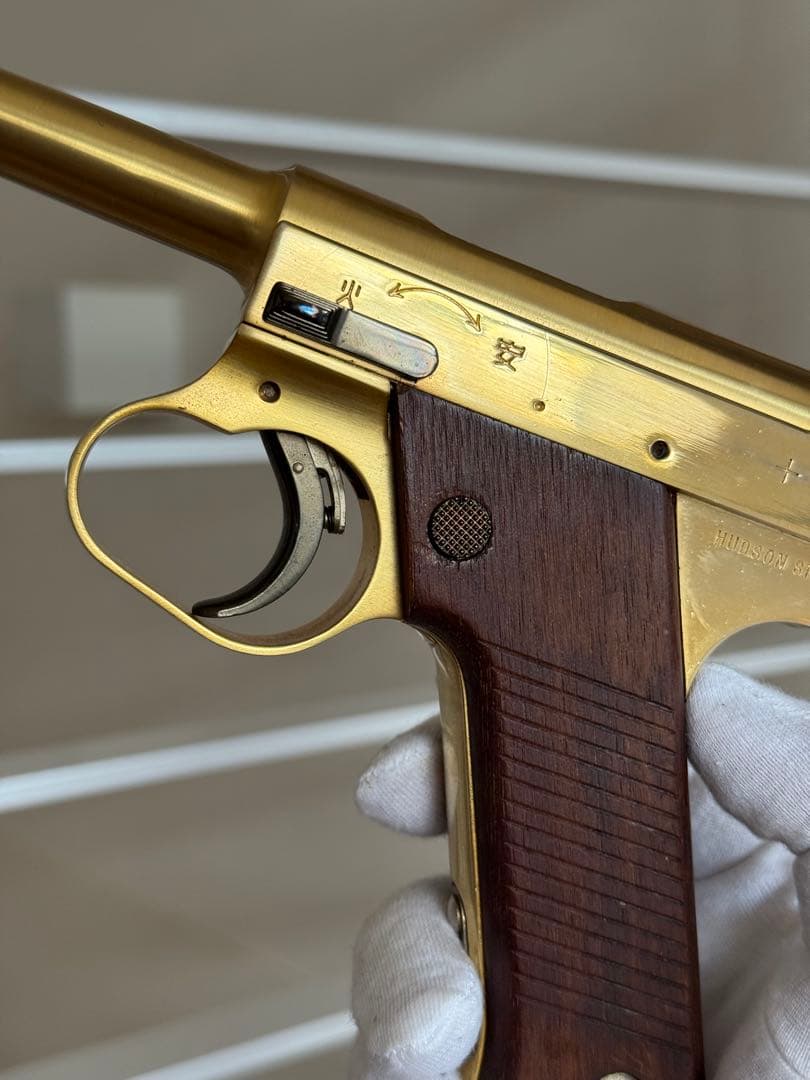 ハドソン 南部14年式 N3 後期型 ウッドグリップ SMG 金属 モデルガン