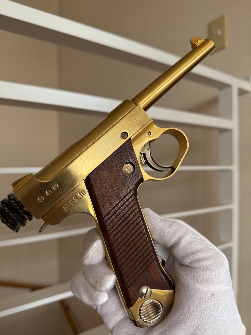 ハドソン 南部14年式 N3 後期型 ウッドグリップ SMG 金属 モデルガン