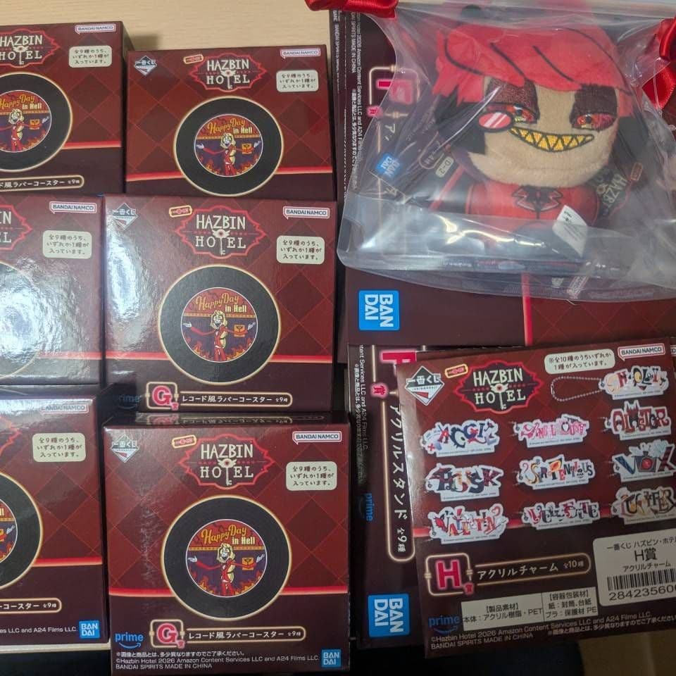 24品　まとめ売り　一番くじ　ハズビン・ホテル　ハズビンホテル
