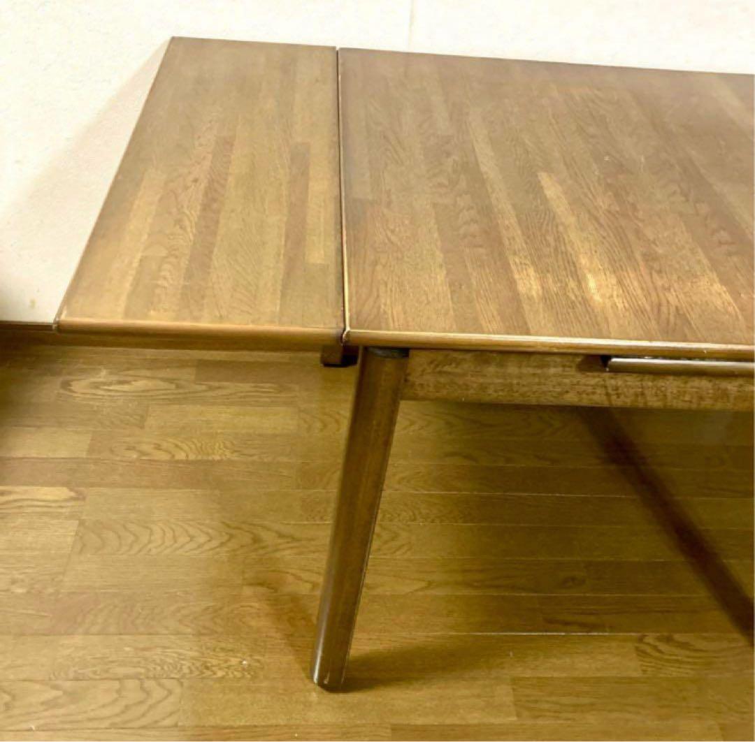 【良品】KOIZUMI 伸縮式テーブル エクステンション ダイニング テーブル