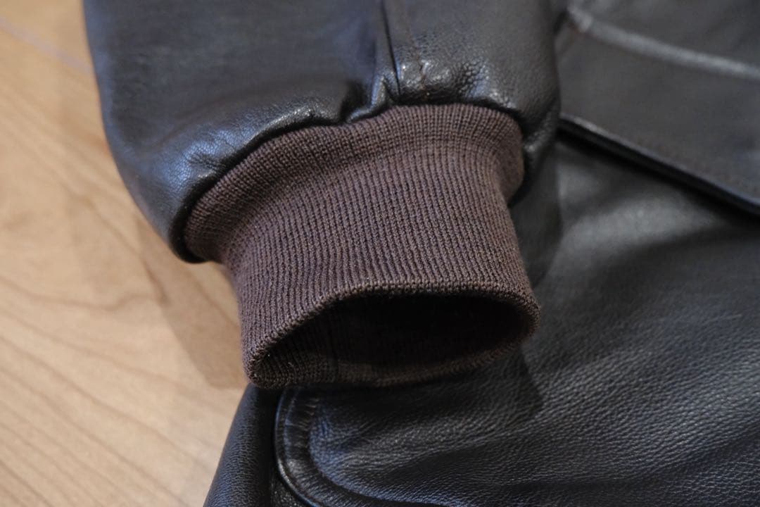 つ*じ様 【美品】L.L.Bean A-2 ゴートスキン レザージャケット エル