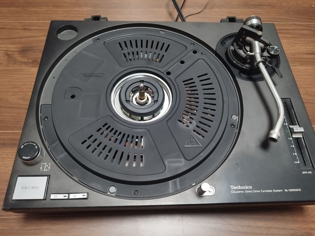 【業務使用無】technics SL-1200MK3 ターンテーブル