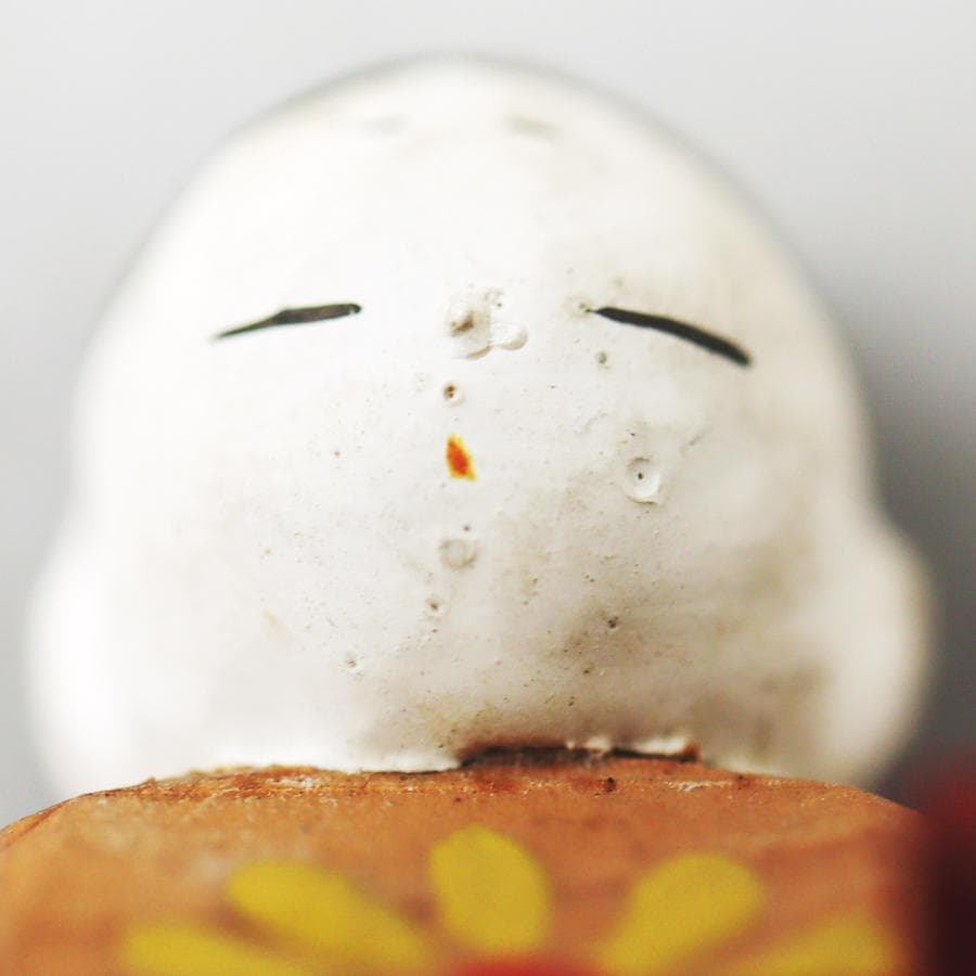 平安時代 垂髪官人木彫 一刀彫 風俗人形 農民人形 置物