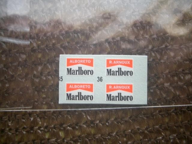 1/20 モデルファクトリーヒロ フェラーリ 126C4 ベルギーGP マルボロ