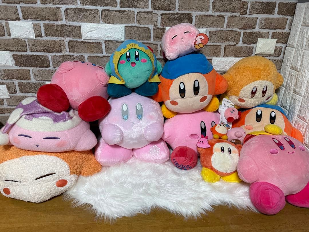 アンパンマンKirbyカービーぬいぐるみまとめて売り