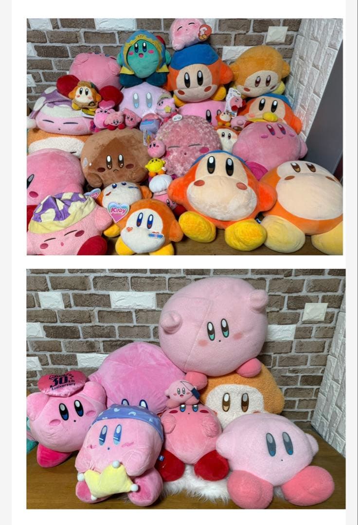 アンパンマンKirbyカービーぬいぐるみまとめて売り