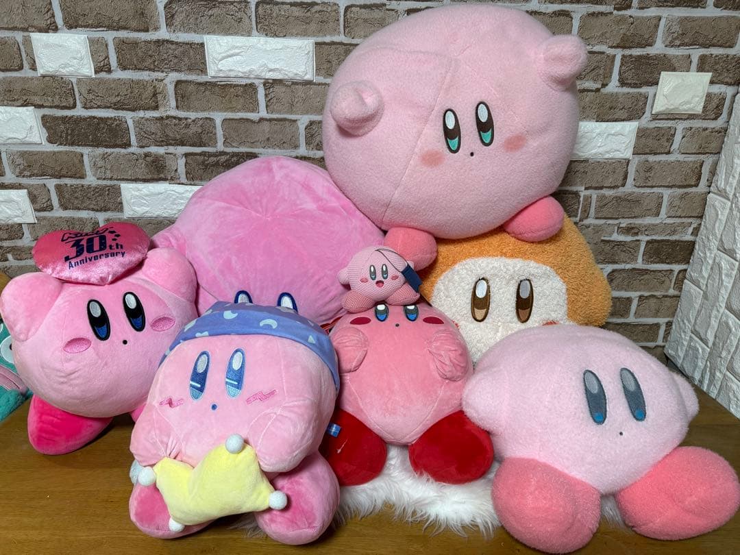 アンパンマンKirbyカービーぬいぐるみまとめて売り