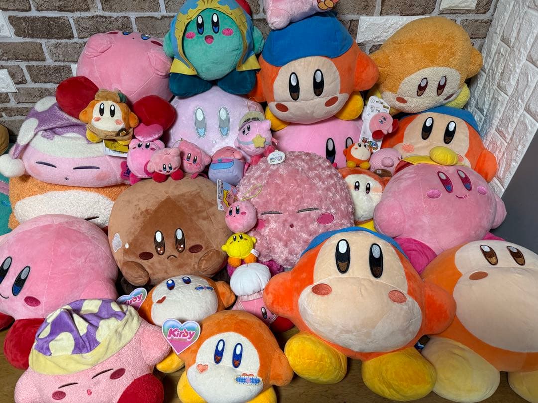 アンパンマンKirbyカービーぬいぐるみまとめて売り