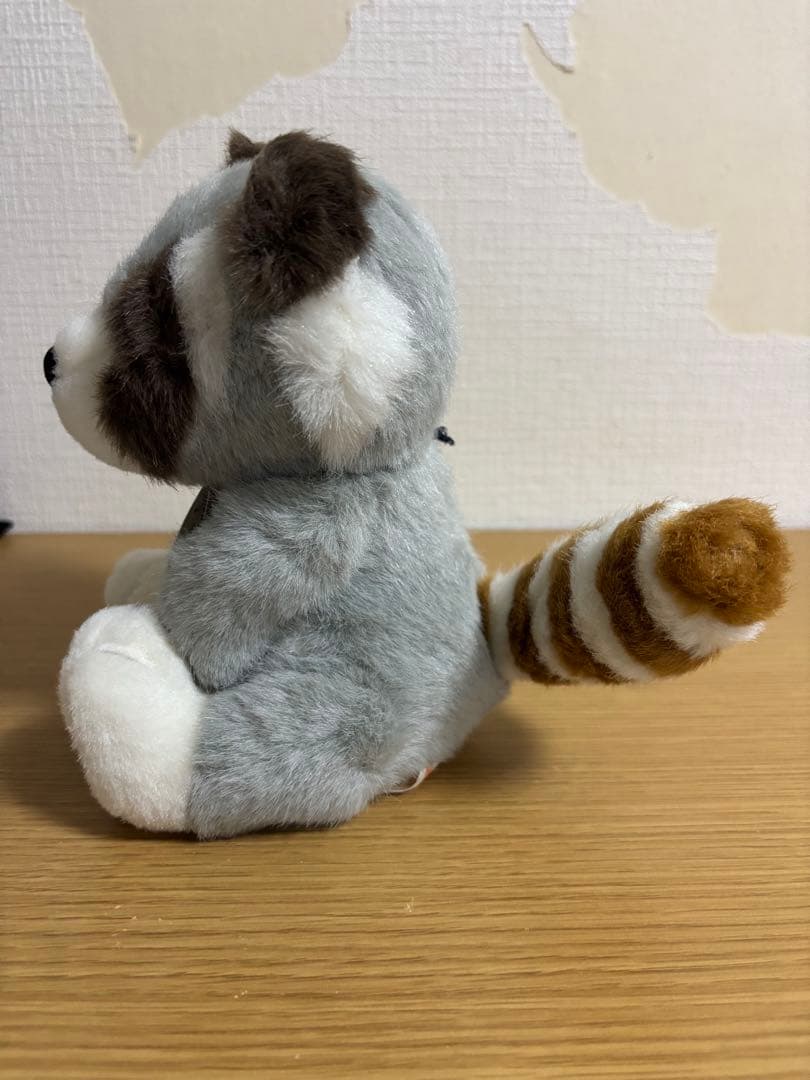 ヒロクンハウス フォレストシリーズ アライグマ グレー ぬいぐるみ　#12
