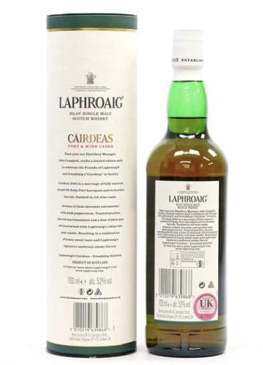 【新品・未開封】ラフロイグ カーディス ポート&ワインカスク 2020