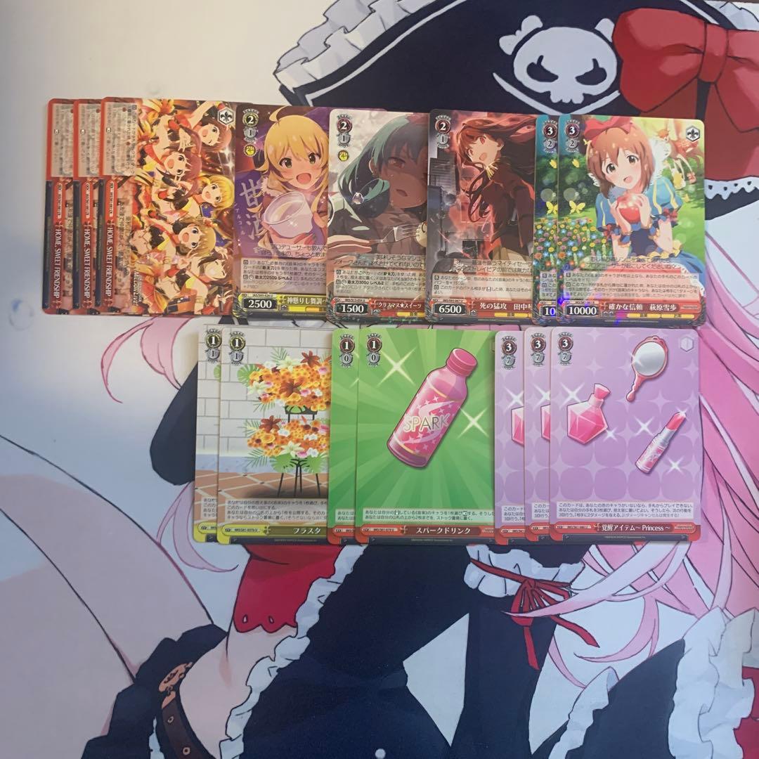 ヴァイスシュバルツ　ミリオンライブ　デッキ　パーツ多数　8門　8電源