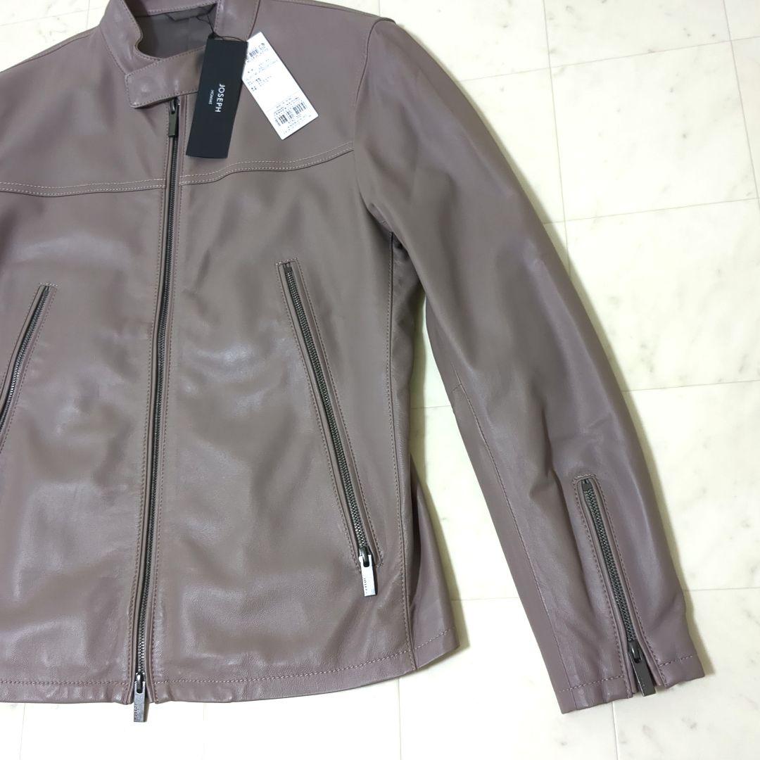 新品 2024年作品 JOSEPH HOMME シングルライダースジャケット