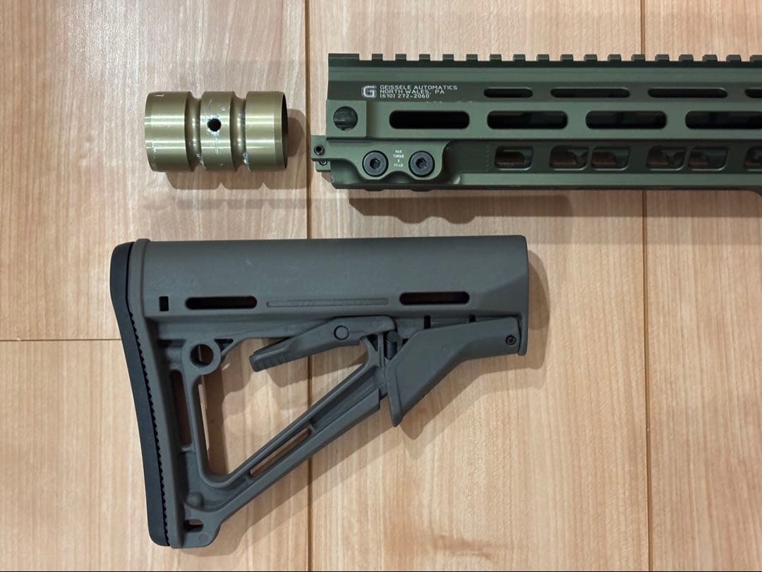 ガイズリー タイプ　mk4ハンドガード　10インチ　mwsで使用