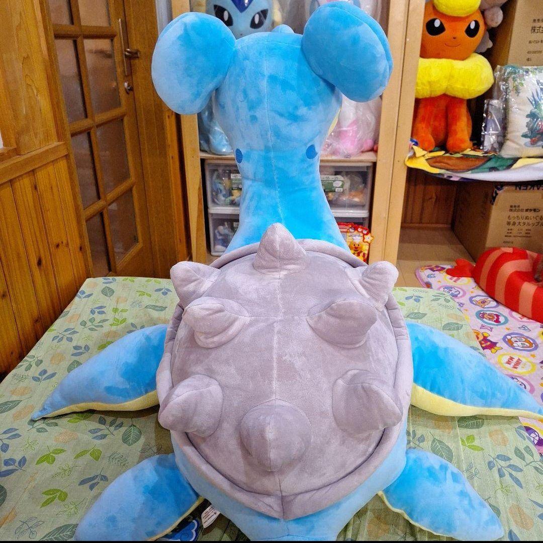 タグ付き　ポケモンセンター　ラプラス　超　ビッグ　ぬいぐるみ　クッション