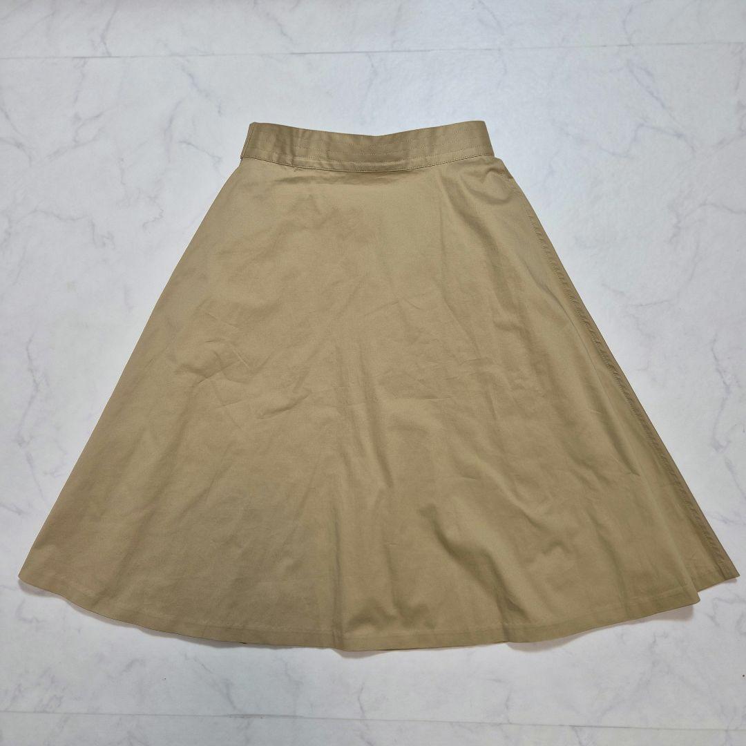 【タグ付き】BLUE LABELCRESTBRIDGEクリアソフトツイルスカート