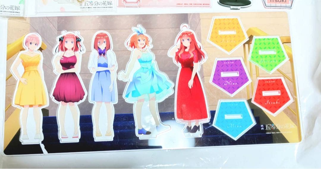 五等分の花嫁　アクリルスタンド　まとめ売り[バラ売り、値下げ不可]
