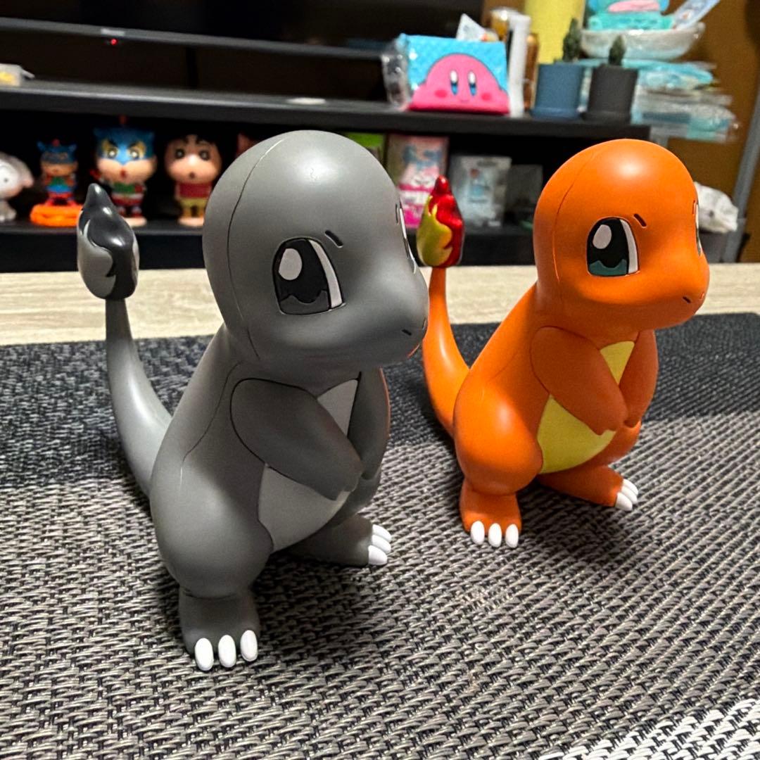 ポケモンプラモコレクションクイックヒトカゲ塗装済み完成品