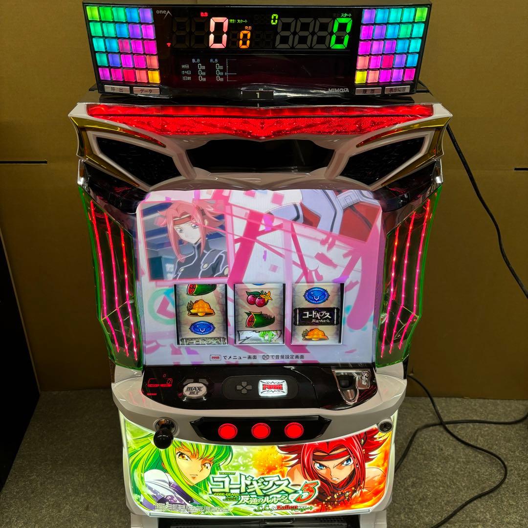 6号機 コードギアス3C.C. 実機 家庭用フルセット！