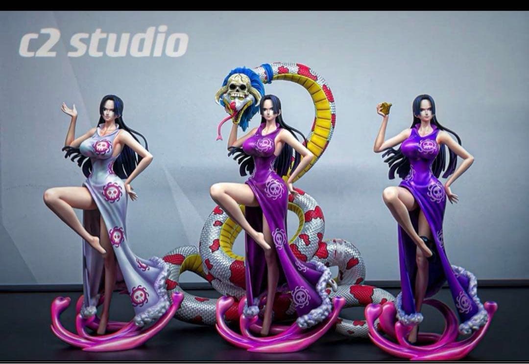 ワンピース 【七武海ハンコック豪華Aバージョン】 ガレージキット フィギュア