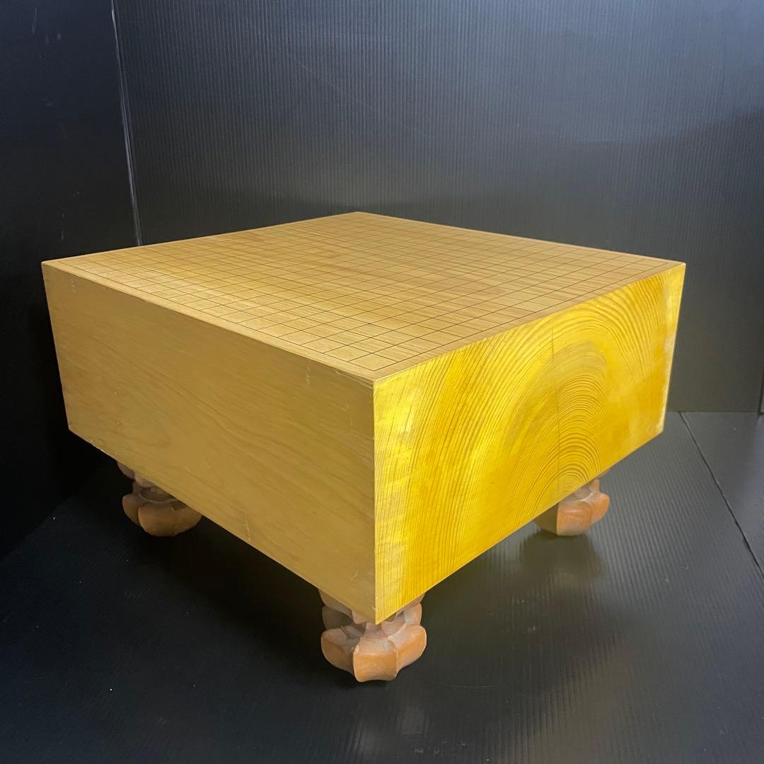 【岡村虎吉 作】本榧 木表 碁盤 5.9寸厚み17.9cm 17kg 囲碁 将棋