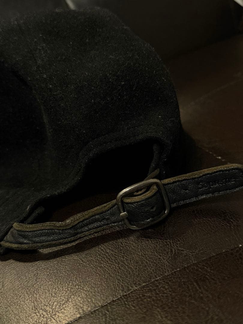 Supreme ブラックキャップ バックル式