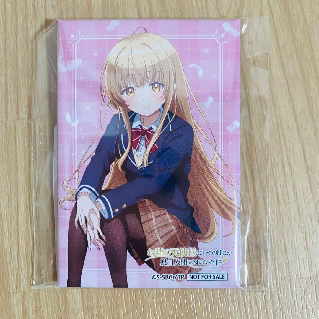 Wチャンス賞 当選品 スクエア缶バッジ 冬服制服 B 椎名真昼 DMMスクラッチ