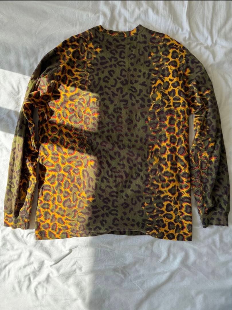 トップス Supreme Small Box L/S Tee \"Cheetah\"