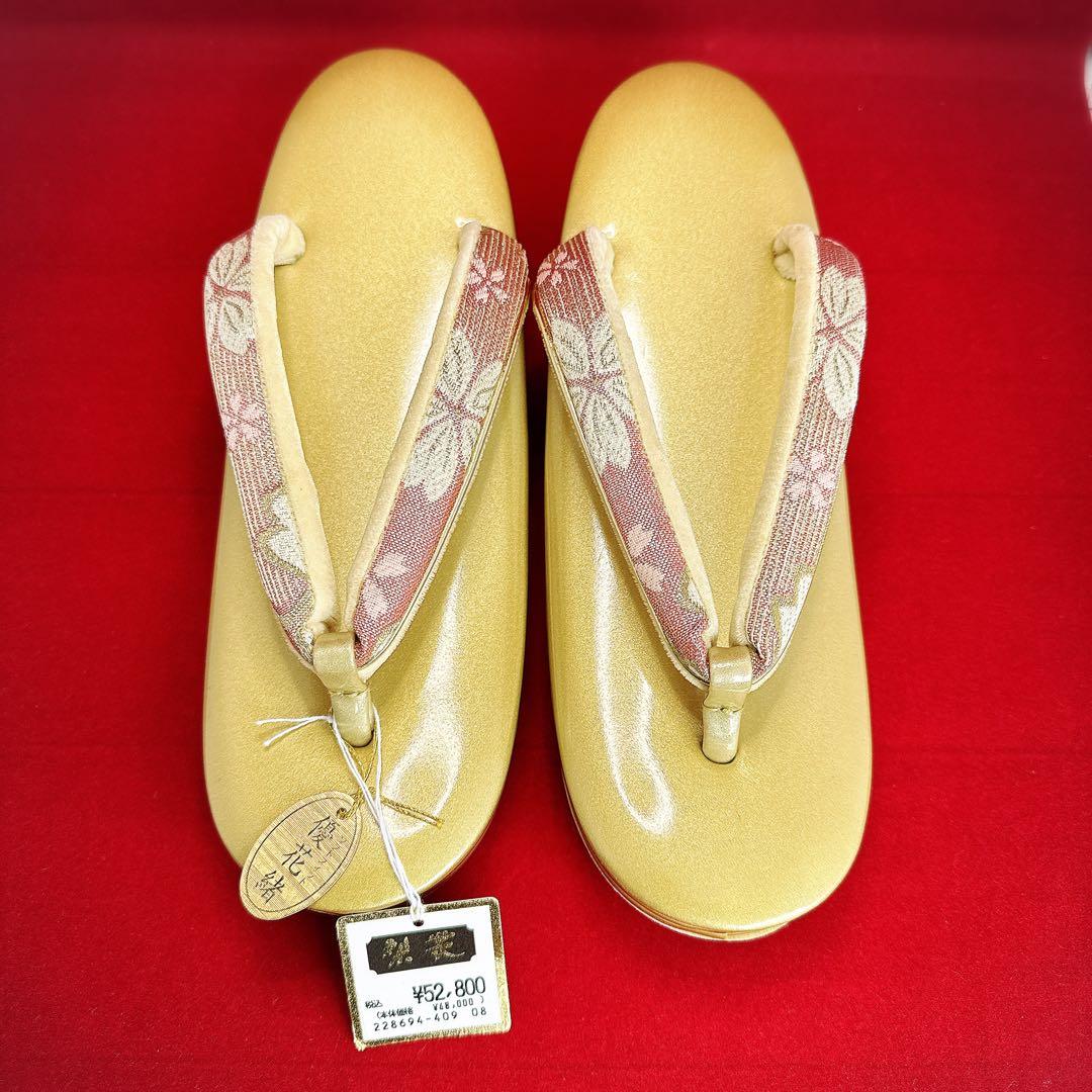 草履バッグセット　和装小物　振袖　着物　成人式　結婚式　新品未使用　美品　ピンク